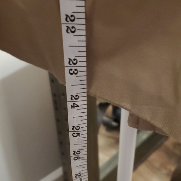 Avant Premier short tan trench coat, 38, belted - Picture 4 of 7